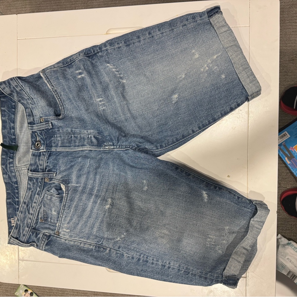 G-Star Blue Denim Shorts